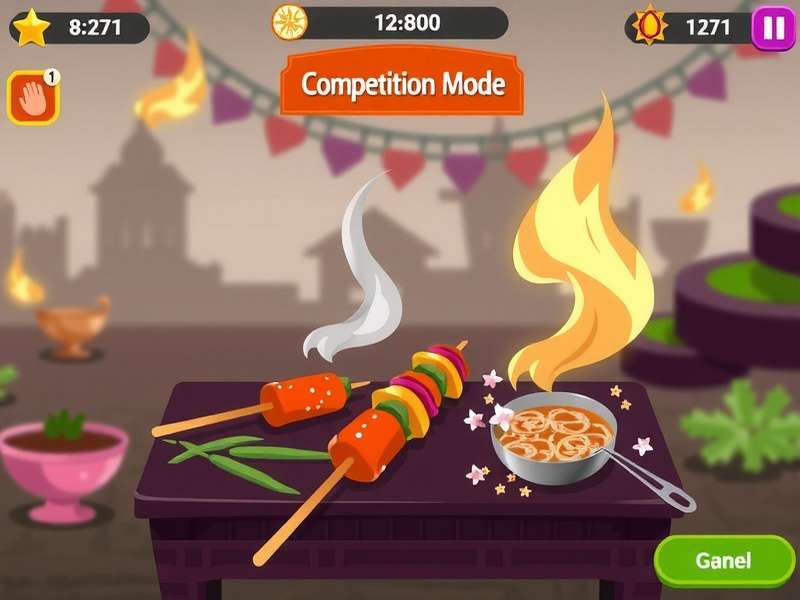 Kebabs Koach competition mode interface